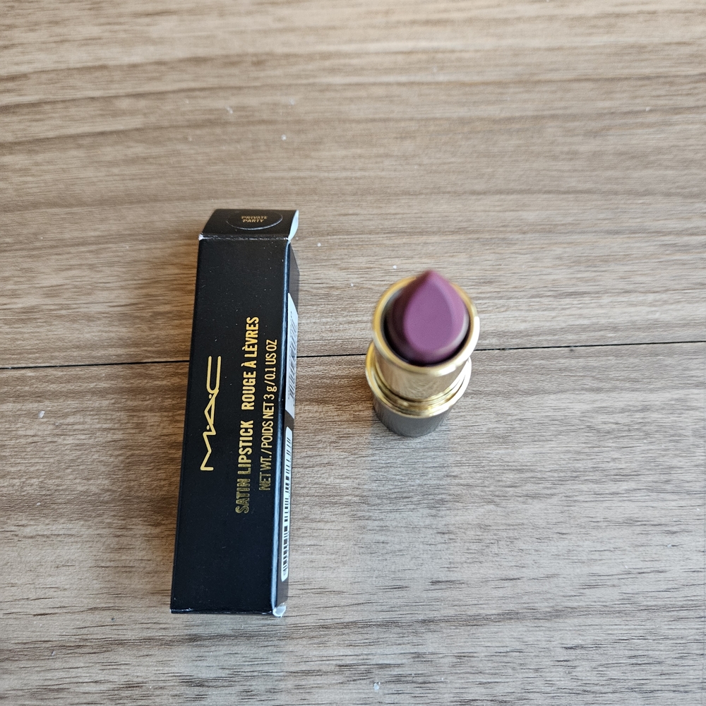 Private Party Rare MAC Cosmetics Satin Lipstick - Plum